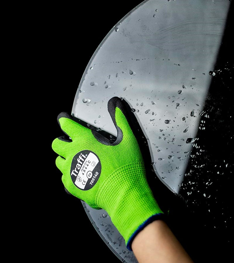Traffiglove TG5140 Morphic 5 Safety Work Gloves Level C Cut Resistant Nitrile Coating
