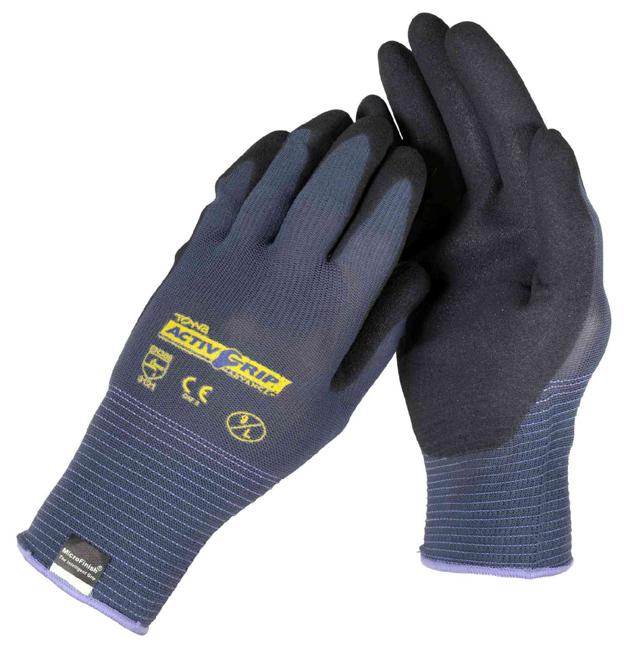 Towa ActivGrip Advance 581 Work Gloves Nitrile Palm Coated Size 7