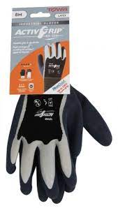 Towa ActivGrip XA-324 Work Gloves Latex Coating