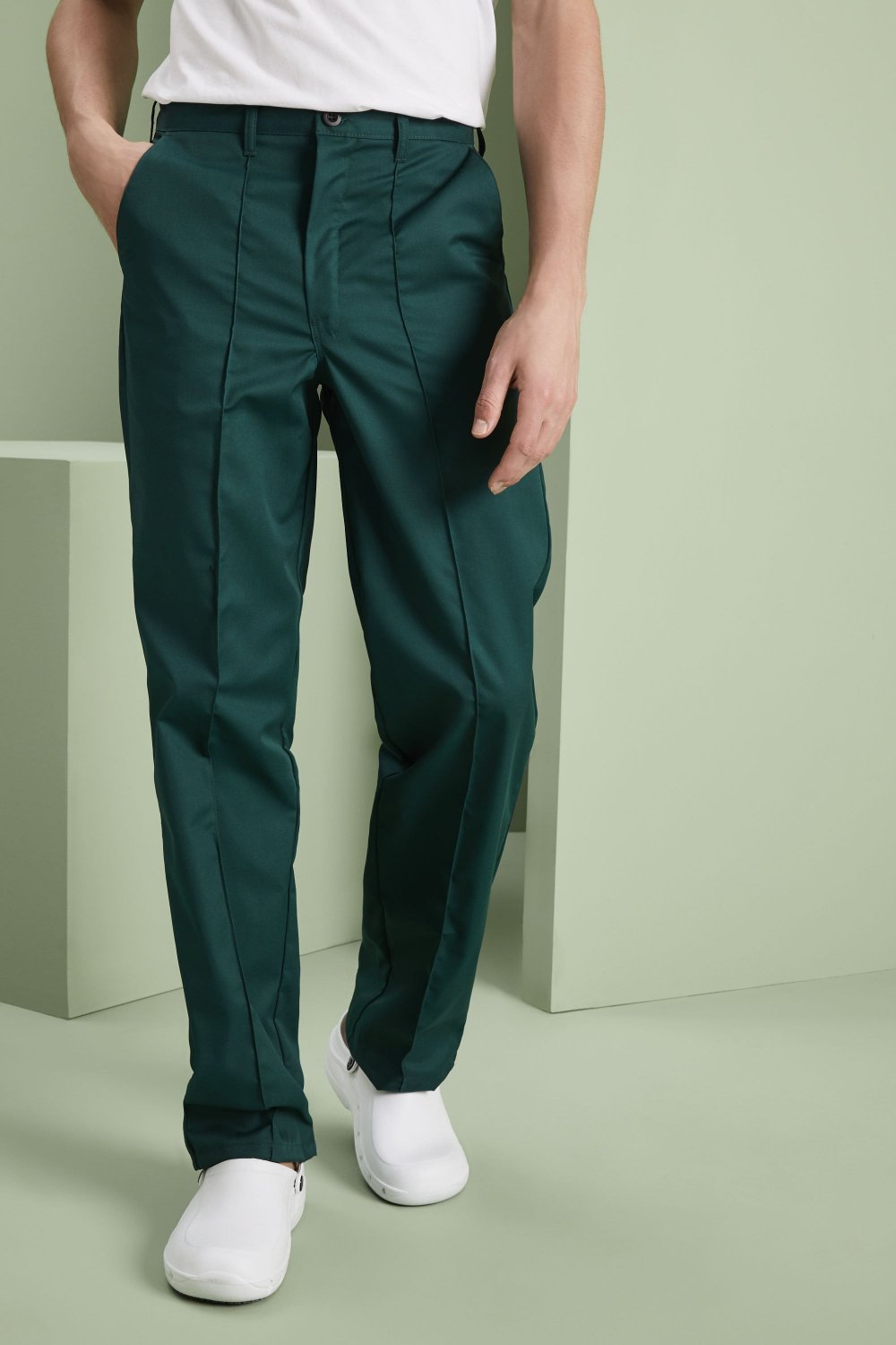 Harveys TR10 Bottle Green Uniform Trousers – North Sea Workwear