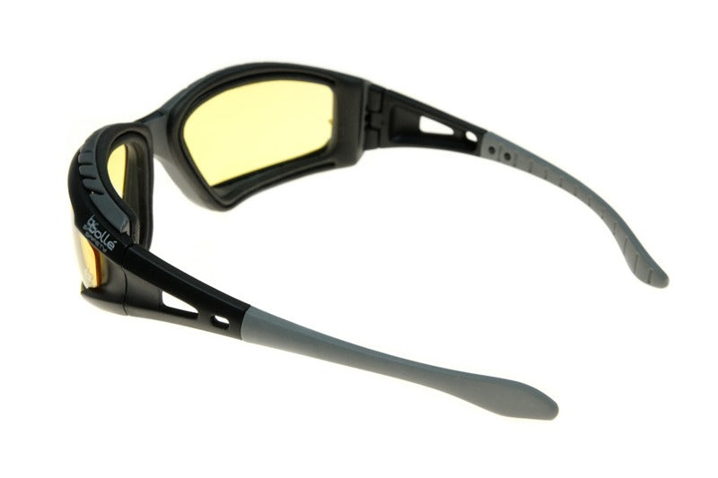 Bollé TRACPSJ Tracker Safety Glasses Platinum® Coating Yellow Lens