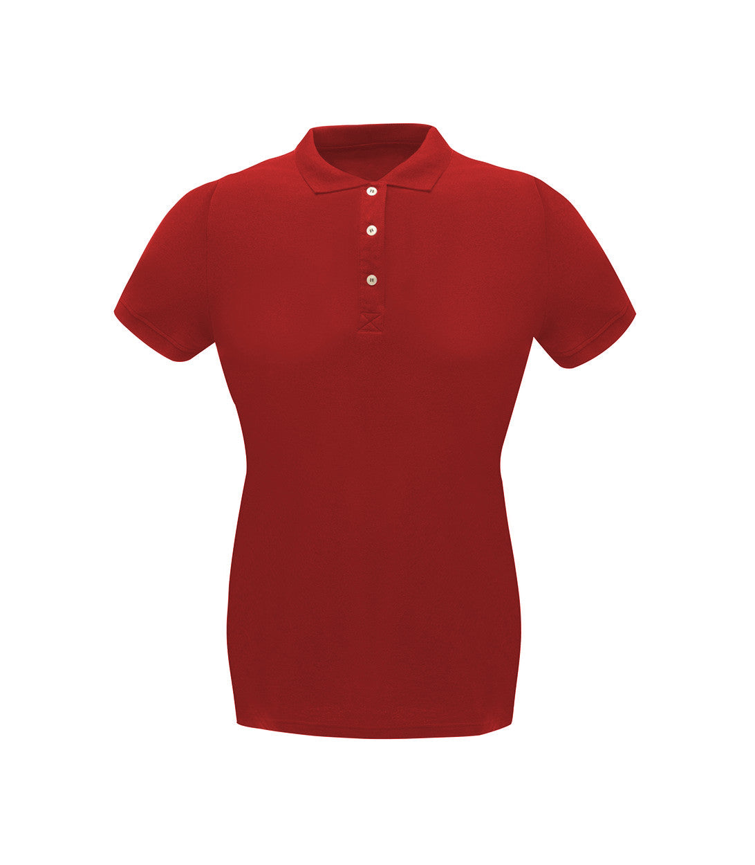 Regatta Professional TRS144 Ladies Classic Polo Shirt Short Sleeve Red