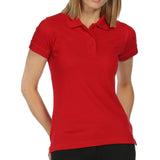 Regatta Professional TRS144 Ladies Classic Polo Shirt Short Sleeve Red