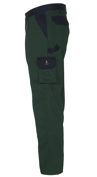 Mascot Torino Men Work Two Tone Polycotton Trousers with Knee Pad Pockets
