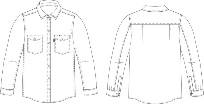 Tranemo Workwear 8131-22 Long Sleeves Shirt