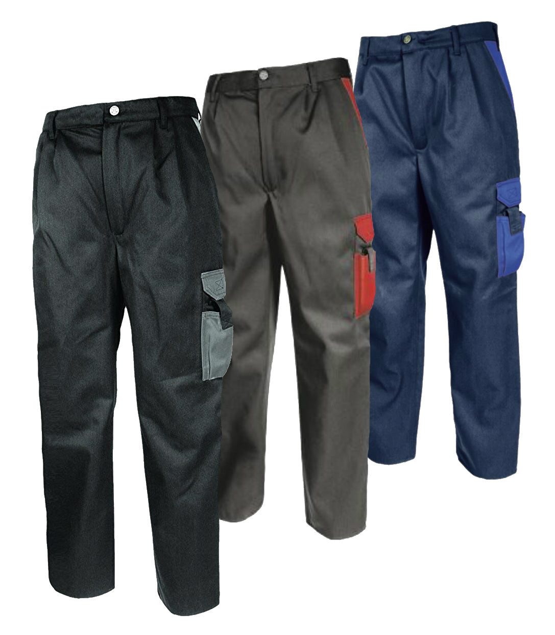 Tranemo 2940 50 Craftsman Cargo Trousers, Triple Stitched Polycotton Work Trousers
