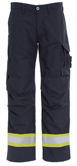 Tranemo 6020 Tera Men FR Trousers Metal-Free Arc Flash Protection High Visibility Stripes