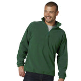 Trespass TP160 Men Duty Micro Fleece Jacket Zip Neck Green, Size - 2XL
