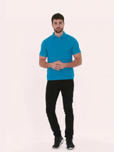 Uneek UC102 Short Sleeve Polycotton Work Casual Uniforms Premium Polo Shirt Royal Blue