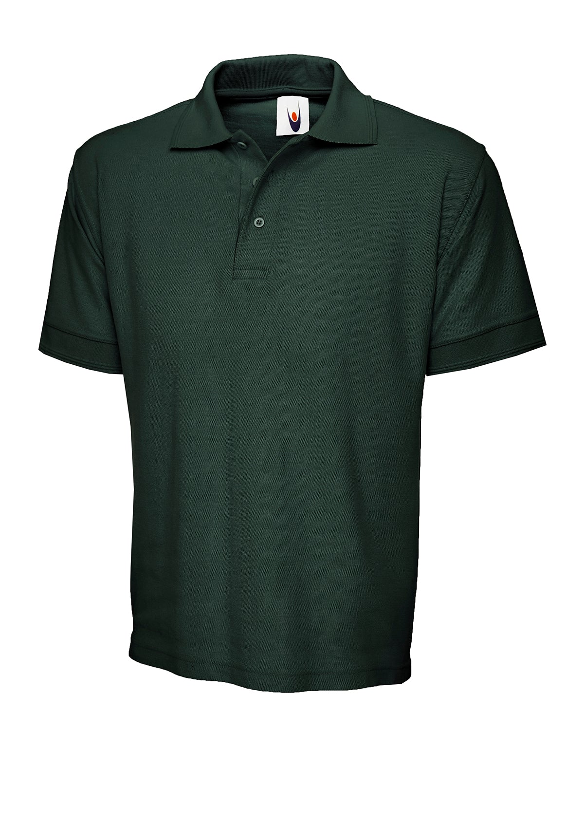 Uneek UC102 Premium Polo Shirt Short Sleeve Polycotton Work Casual Bottle Green