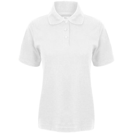 Uneek UC106  Ladies Polo Shirt Short Sleeves White