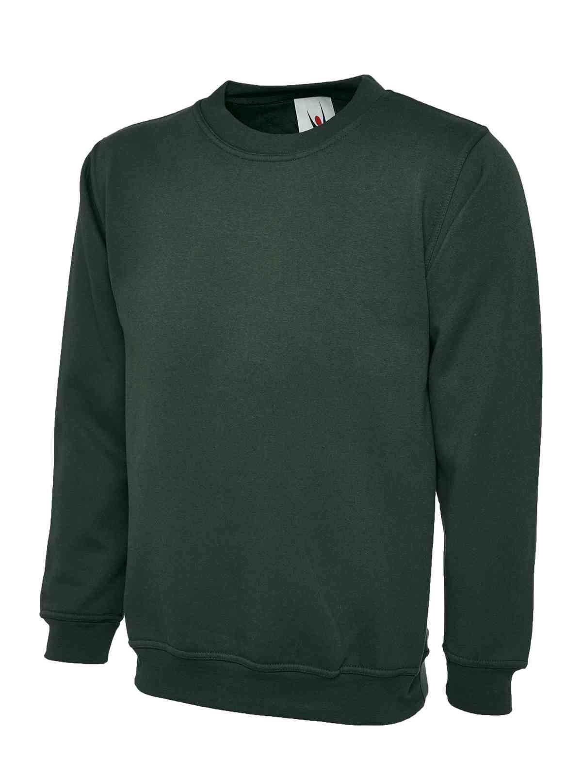 Uneek Classic 300gsm Sweatshirt UC203 Green