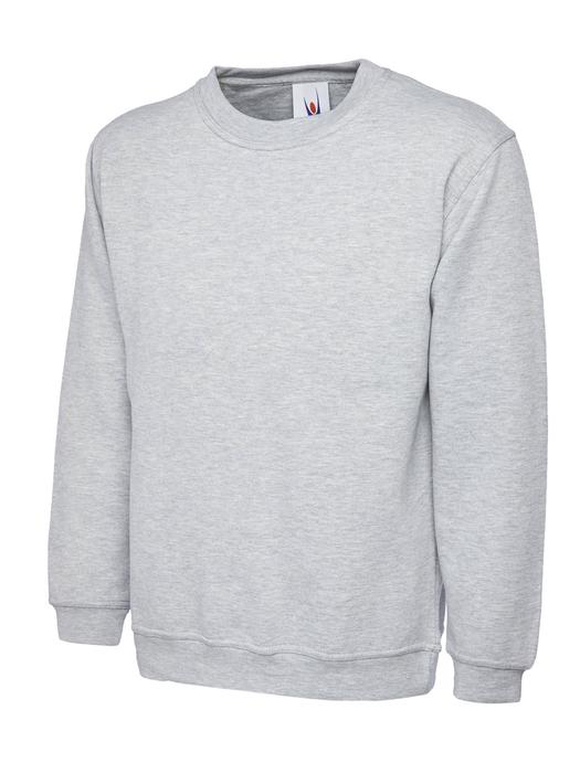 Uneek Classic 300gsm Sweatshirt UC203 Grey