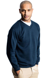 Uneek UC204 Brushed Polycotton Work Uniform Premium V-Neck Sweatshirt