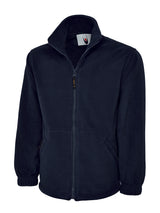 Uneek UC601 Premium Full Zip Micro Fleece Jacket Navy