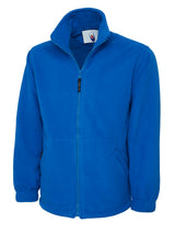 Uneek UC601 Premium Full Zip Micro Fleece Jacket Royal Blue