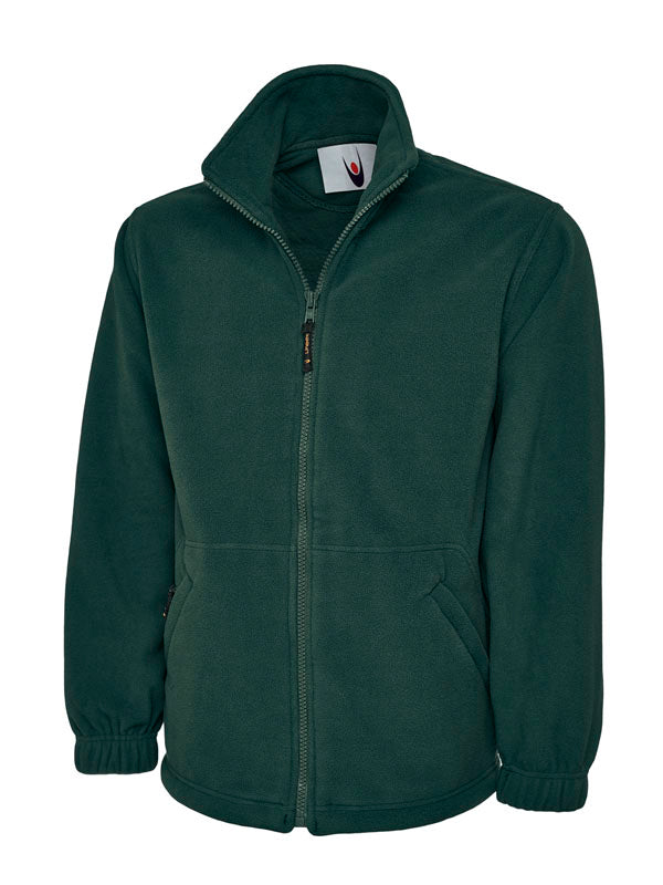 Uneek UC604 Classic Men Fleece Jacket Green