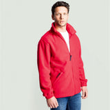 Uneek UC604 Classic Men Fleece Jacket Red