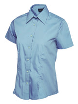 Uneek UC712 Ladies Poplin Half Sleeve Shirt