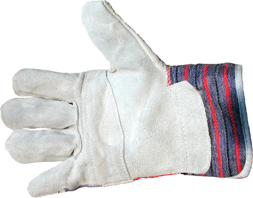 Ultimate Industrial USTRA Chrome Leather Cotton Back Work Rigger Gloves