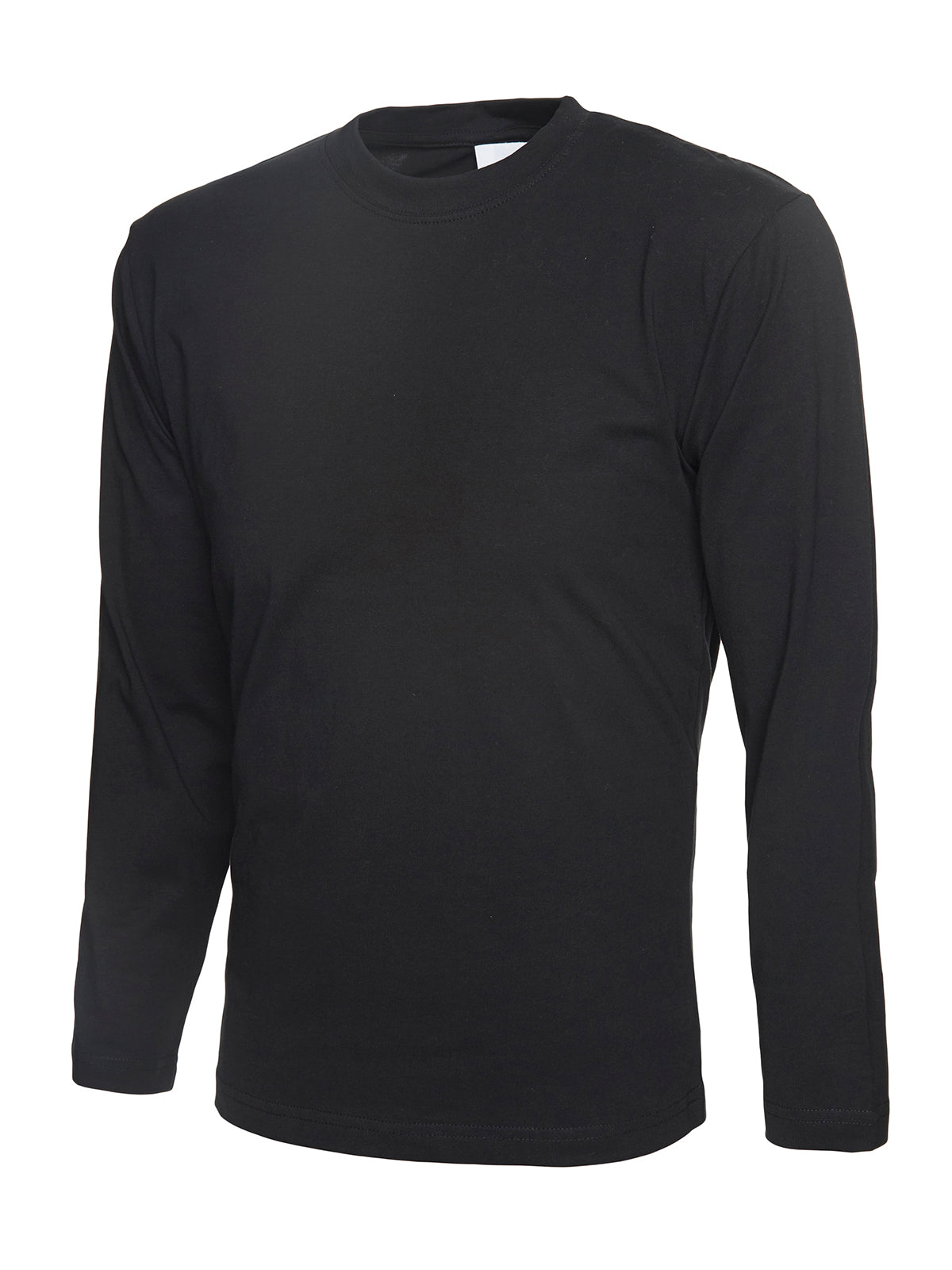 Uneek UC314 Cotton Mens Long Sleeve Crew Neck Classic T-Shirt