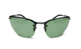 Uvex 9159.116 Winner Safety Glasses Metal Frame Polycarbonate Green Lens