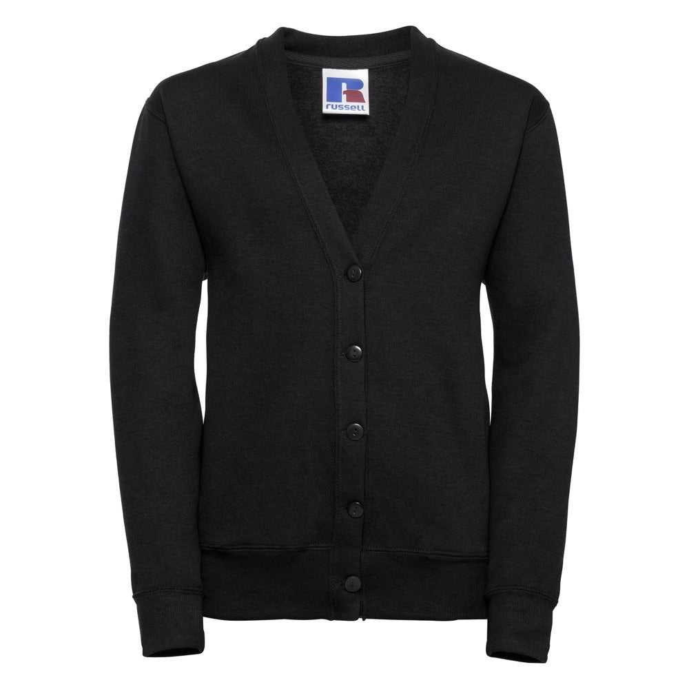 Russell Collection 714F Ladies Cardigan Black