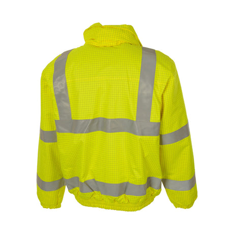 Vizwear VWR251 Men FR Bomber Jacket High Visibility Yellow Size 3XL