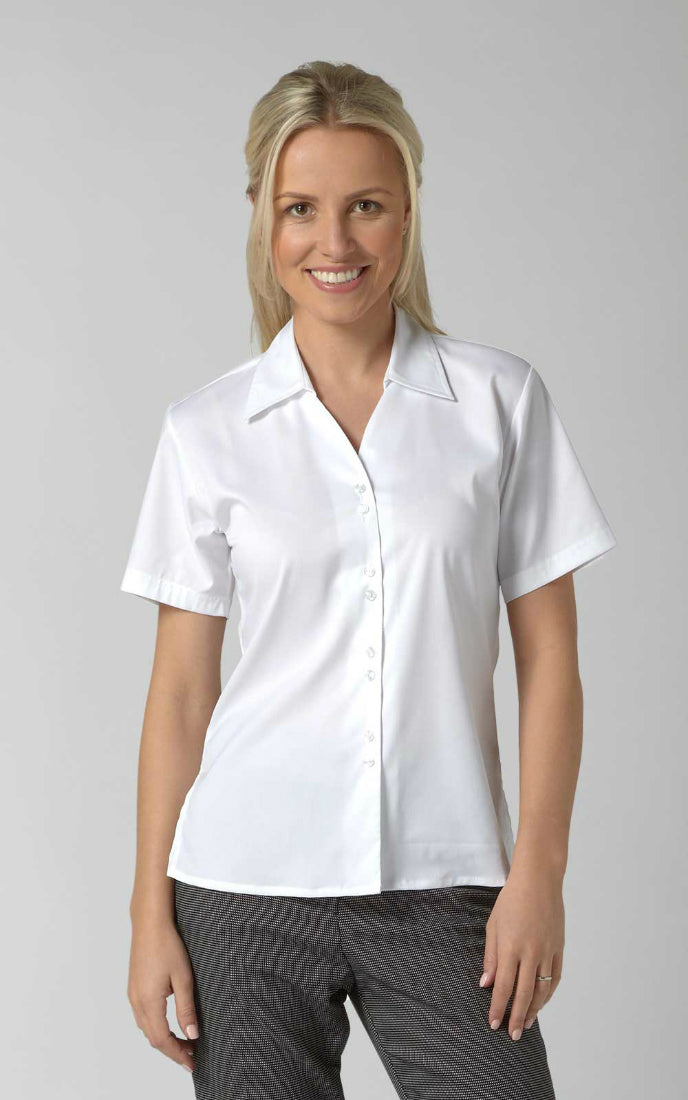 Vortex Freya Short Sleeve White Ladies Shirt
