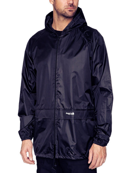 Regatta W408 Stormbreak Lightweight Waterproof Windproof Jacket - Navy