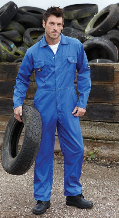 Dickies Redhawk WD4819 Work Coverall Polycotton  Royal Blue