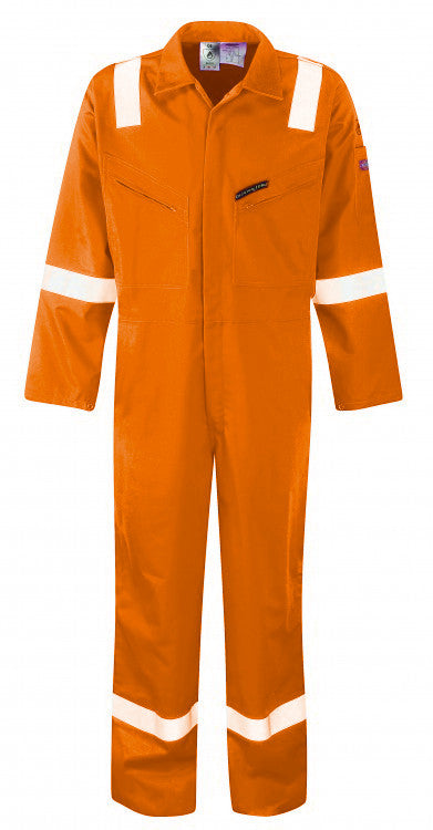 Dickies WD5050 Firechief Men FR Coverall Hi Vis Orange Size 54" Regular Leg