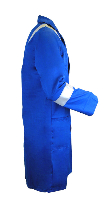 Wenaas Sofileta 260gm Nomex Flame retardant Blue lab coat