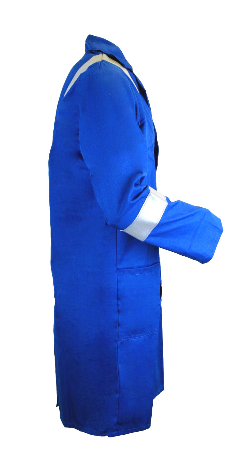 Wenaas Sofileta 260gm Nomex Flame retardant Blue lab coat