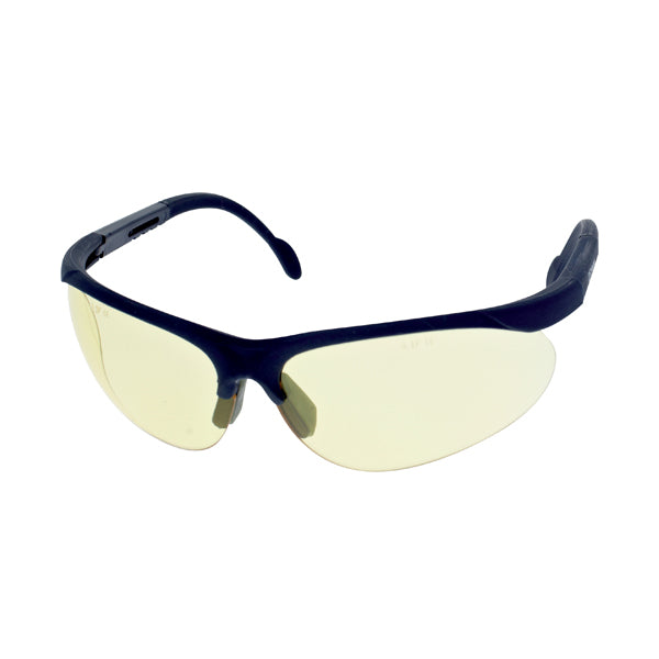 Wenaas 4844 Amber Lens Safety Glasses Anti-Mist Anti-Scratch Anti-UV