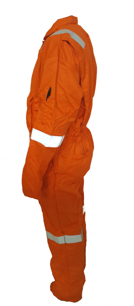 Wenaas Delta C FR Nomex Fire Resistant Hi Vis Orange With HV Tape FR Coverall