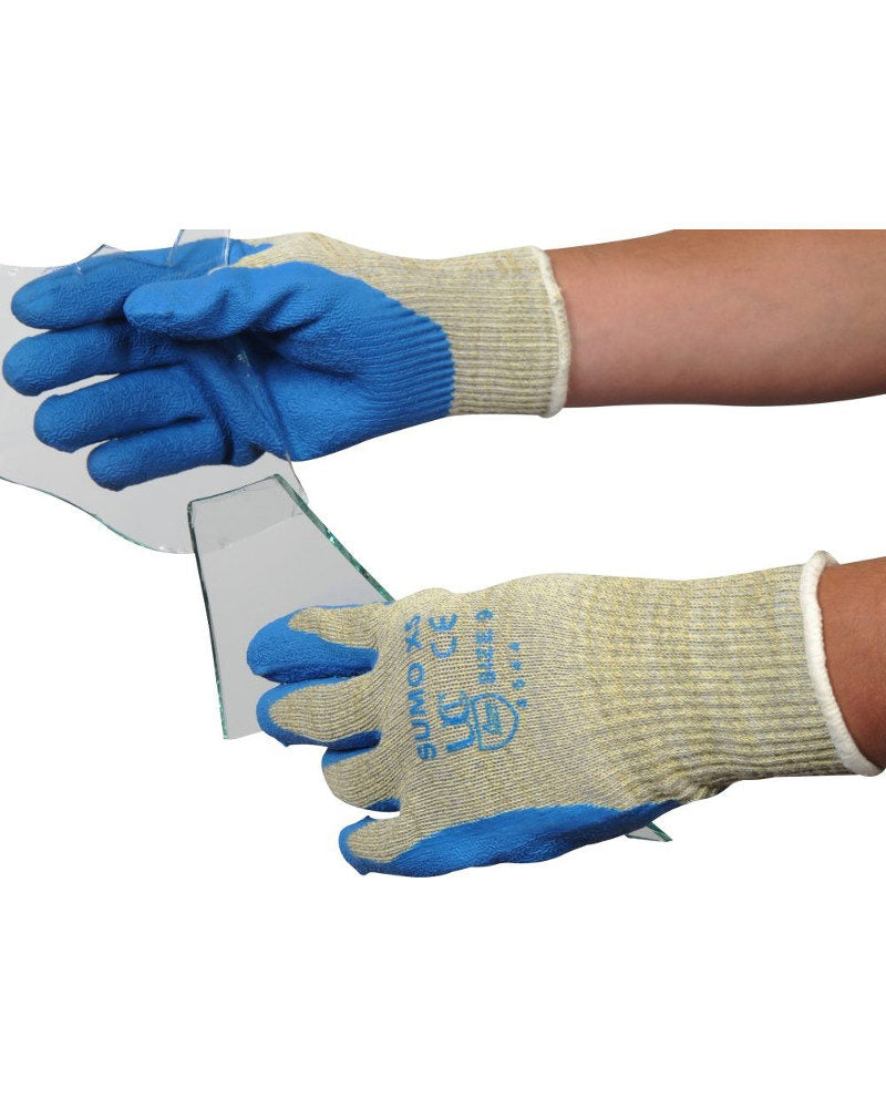 Ultimate Industrial X5-Sumo Work Gloves Cut 5 Latex Coating