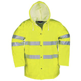 Sioen Tacana 7650 High Visibility Quilted Lined Rain Yellow Jacket