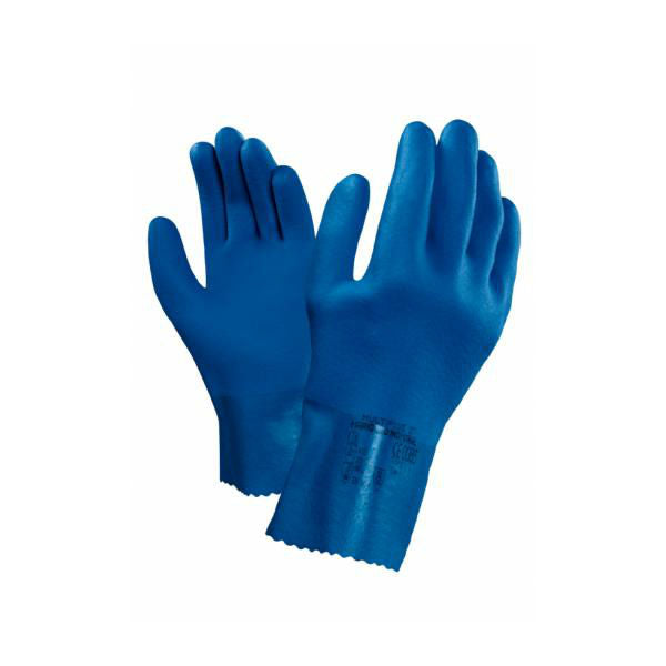 Ansell MultiPlus 27 PVC Safety Gloves Chemical & Liquid Protection