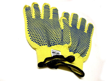Ansell 70-335 Neptune Safety Gloves  Kevlar Cut 4 Resistant PVC Dots Extra Grip