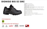 Cofra Dioniso Ant-Static Breathable Steel Toe Cap S3 Safety Shoe