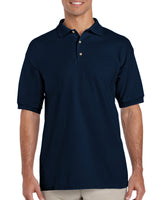 Gildan GD38 Ultra Cotton™ Piqué Polo Shirt Navy Short Sleeve