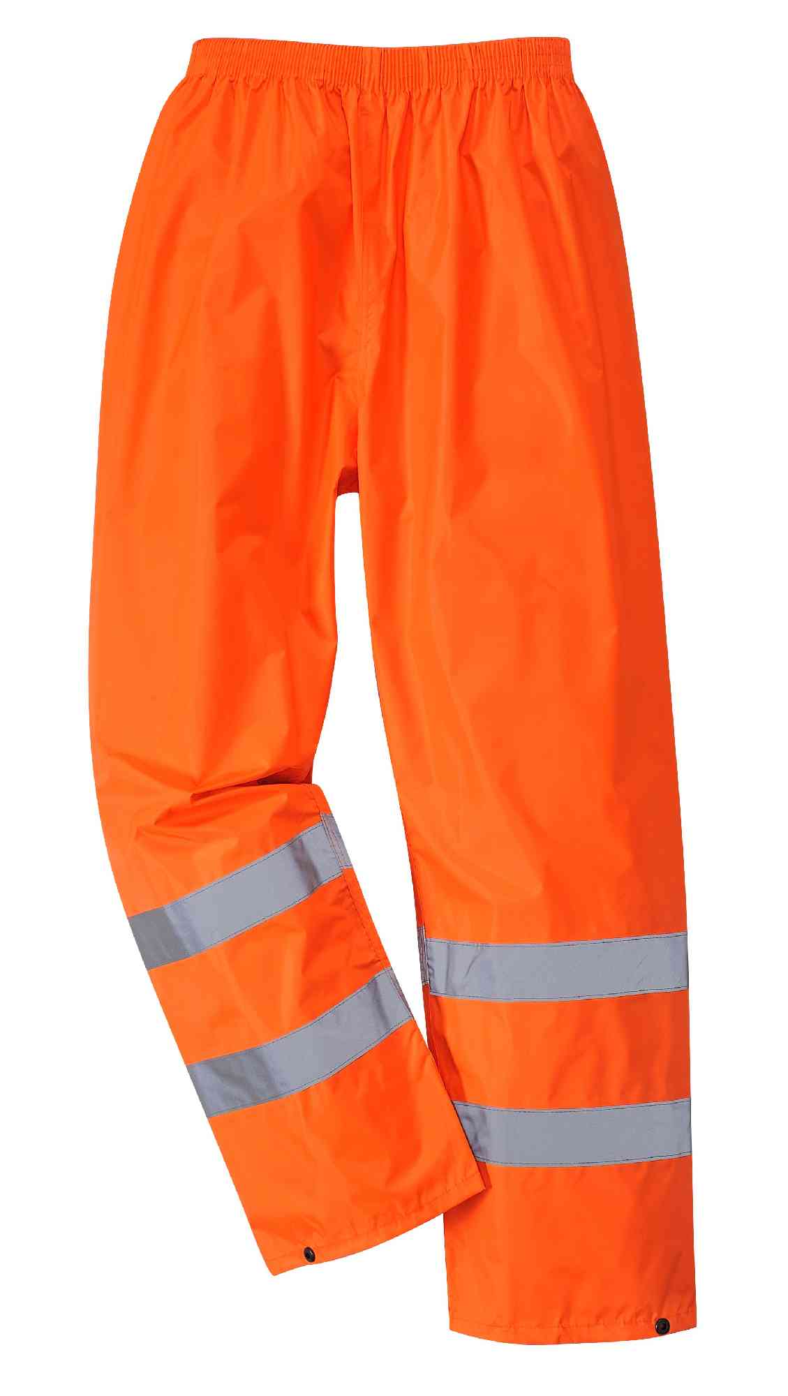 Portwest H441 Hi Vis Work Trousers Waterproof Rain Pants Orange