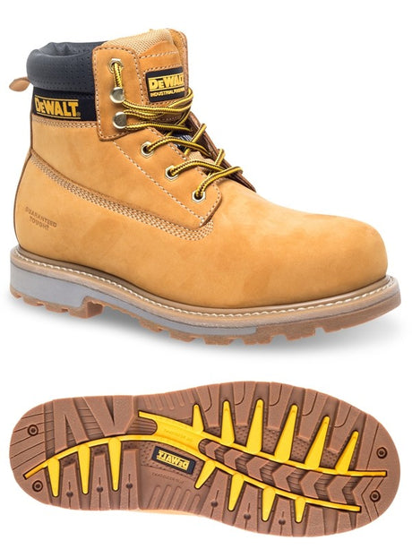 DeWALT Hancock Men Safety Boots Steel Toe Cap SBP Work Footwear Size UK 9 EU 43