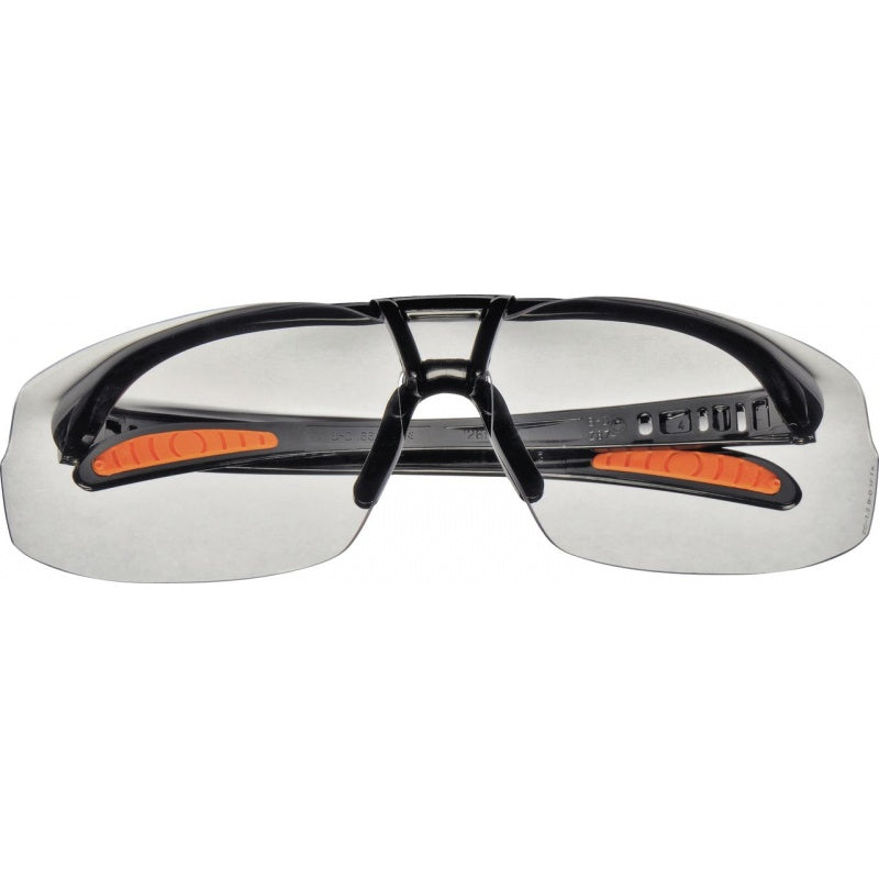 Honeywell 1015689 Protege Black Frame Spectacle Silver Mirror Lens