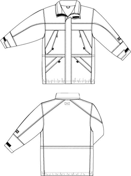 Tranemo 6232 T-Tex One Men Winter Parka Waterproof with Detachable Lining