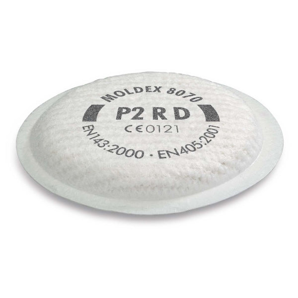 Moldex 8070 Pcm-00022 Prefilters P2 Particulate Filter Pair