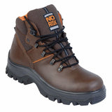 No Risk Parker S3 Brown Steel Toe Safety Boot