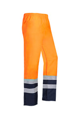 Sioen 799Z Norvill Hi Vis Orange/Navy Waterproof Rain Trousers