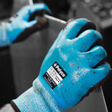 Polyco Grip It Oil Thermal Safety Gloves Cut Resistant Level 5 Cold Insulated